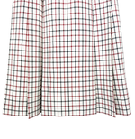 画像をギャラリービューアに読み込む, 【中古】ブラミンク BLAMINK チェックスカート ウール100% サイズ38 未使用 i1031h01472
