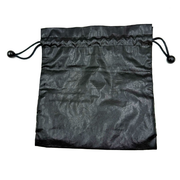 【中古】フェイラー FEILER ポーチ 巾着 レザー調 花柄 可愛い ブラック マルチカラー i0727tq0036