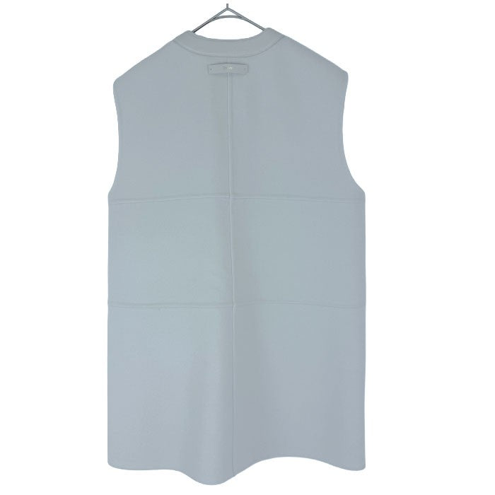 【中古】Drawer ドゥロワー ウール レザーコンビ ベスト ジレ i1031h010144