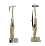 画像をギャラリービューアに読み込む, 【中古】ANTEPRIMA アンテプリマ ワイヤーバッグ ハンドバッグ ゴールド パーティー i1029pq02430
