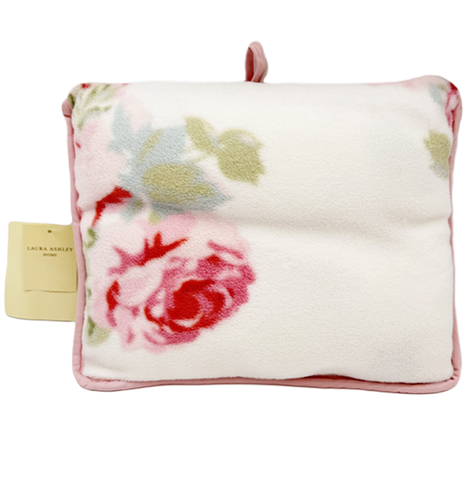 【中古】LAURA ASHLEY ローラアシュレイ ブランケット 着る毛布 ポンチョ ひざ掛け 膝掛け i0410wq0323