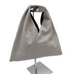 画像をギャラリービューアに読み込む, 【中古】メゾンマルジェラ Maison Margiela MM6 レザー ジャパニーズバッグ ハンドバッグ グレー j0814aq00386
