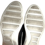 画像をギャラリービューアに読み込む, 【中古】コールハーン COLE HAAN スリッポン メッシュ レザー カジュアル シンプル ブラック 黒 i0722n00315
