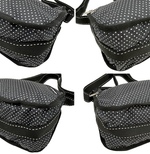画像をギャラリービューアに読み込む, 【中古】【LeSportsac】レスポートサック ドット柄ショルダーバッグ ポーチ付き ブラック ナイロン レディース j0223tq04615
