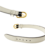 画像をギャラリービューアに読み込む, 【中古】GUCCI グッチ 首輪 ペット ホワイト レザーベルト i0907oq02163
