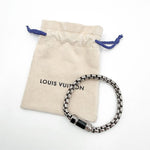 将图片加载到图库查看器，【中古】ルイヴィトン LOUIS VUITTON ブラスレ チェーン モノグラム ブレスレット j0805dq010167
