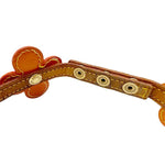 Load image into Gallery viewer, 【中古】ルイヴィトン Louis Vuitton チョーカー フラワー モチーフ レザー アクセサリー レディース i0717lq00538
