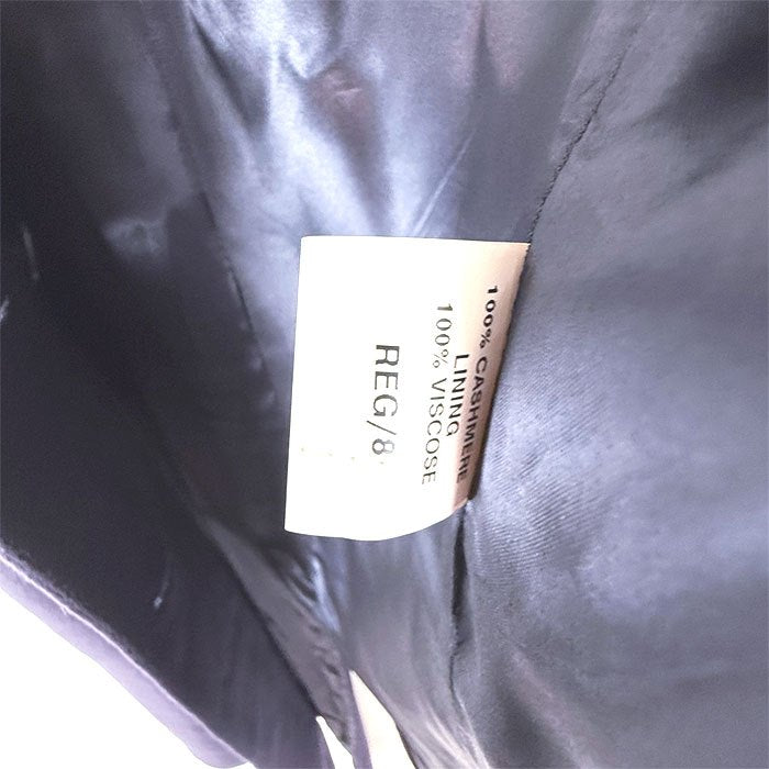 【中古】BURBERRY バーバリー カシミヤ100% ダブルブレスト ロングコート i0627aq01646