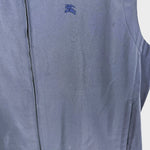 Load image into Gallery viewer, 【中古】バーバリーゴルフ BURBERRY GOLF ベスト フルジップ ハイネック ジャンパーベスト くすみネイビー i0627aq01527
