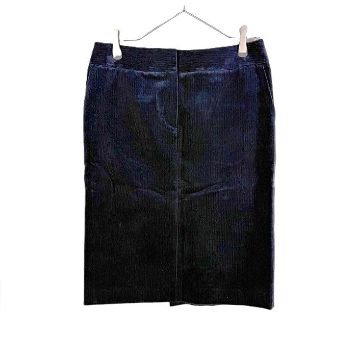 オールドイングランド OLD ENGLAND 紺 スカート 36 オールドイングランド OLD ENGLAND セミタイトスカート コーデュロイ