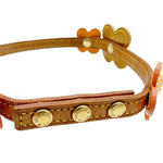 Load image into Gallery viewer, 【中古】ルイヴィトン Louis Vuitton チョーカー フラワー モチーフ レザー アクセサリー レディース i0717lq00538
