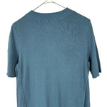 将图片加载到图库查看器，【中古】セオリーリュクス Theory luxe ニットワンピース 半袖 モックネック ブルーグリーン i0807n01810
