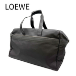 画像をギャラリービューアに読み込む, 【中古】LOEWE ロエベ ボストンバッグ ブラック 大容量 旅行バッグ j0629pq016124
