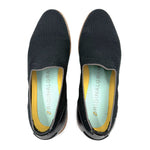 画像をギャラリービューアに読み込む, 【中古】コールハーン COLE HAAN スリッポン メッシュ レザー カジュアル シンプル ブラック 黒 i0722n00315
