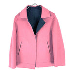 将图片加载到图库查看器，【中古】Drawer ドゥロワー ダブルフェイス ウールジャケット リバーシブル i1031h00860
