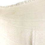 将图片加载到图库查看器，【中古】グッチ GUCCI ストール GGロゴ チェック フリンジ シンプル オフホワイト 白系 i0601oq00569
