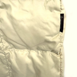 【中古】モンクレール MONCLER リバーシブルダウンコート スタンドカラー アイボリー ベージュ系 h1125aq004