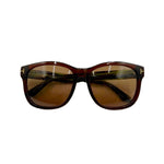 将图片加载到图库查看器，【中古】トムフォード TOM FORD サングラス バイカラー 大きめレンズ ブラウン グリーン i0717lq01388
