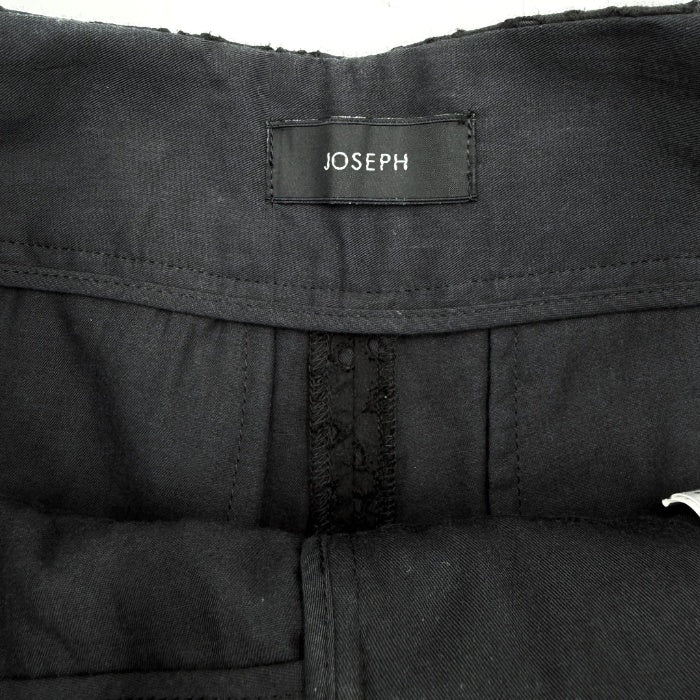 【中古】ジョセフ JOSEPH キュロット カットワークレース 総レース ブラック 黒 i0703n0042