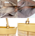 画像をギャラリービューアに読み込む, 【中古】Aquascutum アクアスキュータム トートバッグ チェック柄 ベージュ レディース j0223tq0648
