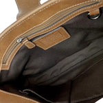 画像をギャラリービューアに読み込む, 【中古】コーチ COACH ハンドバッグ シグネチャー ロゴマーク キャンバス レザー ベージュ ライトブラウン i0627aq02524
