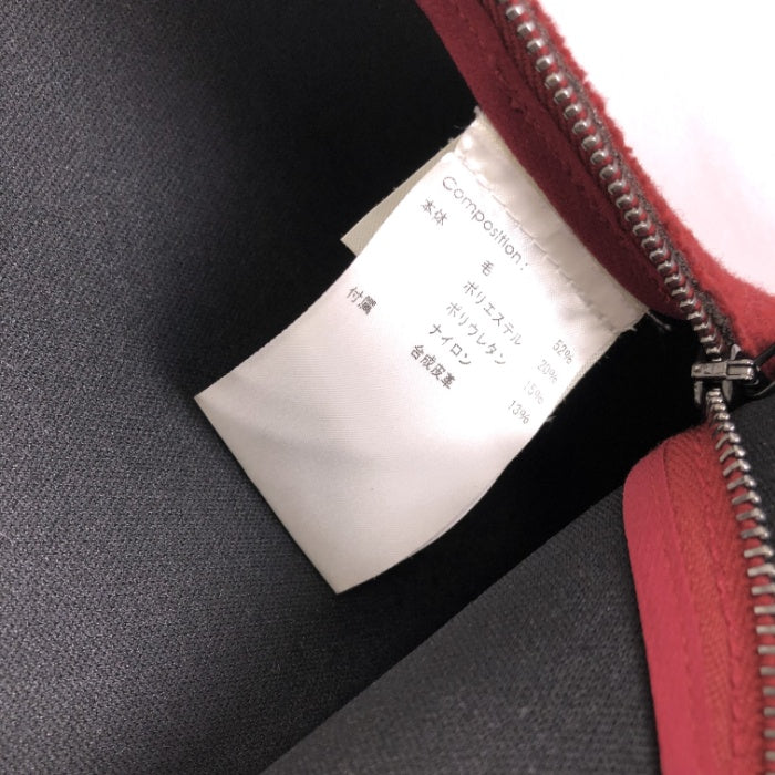 【中古】3.1フィリップリム 3.1 Phillip Lim 台形ミニスカート ポンチ素材 もっちり くすみレッド ミックス生地 h1114t0230