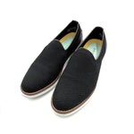 画像をギャラリービューアに読み込む, 【中古】コールハーン COLE HAAN スリッポン メッシュ レザー カジュアル シンプル ブラック 黒 i0722n00315
