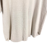 将图片加载到图库查看器，【中古】セオリーリュクス Theory luxe Vネック半袖ニット サマーニット 薄手 落ち感 ライトベージュ i0807n0148
