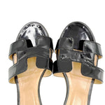 画像をギャラリービューアに読み込む, 【中古】エルメス HERMES サンダル ミュール Hデザイン i0810oq019184
