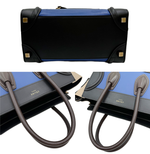 Load image into Gallery viewer, 【中古】CELINE セリーヌ ラゲージ マイクロショッパー ハンドバッグ  レザー レディース j0205dq002509
