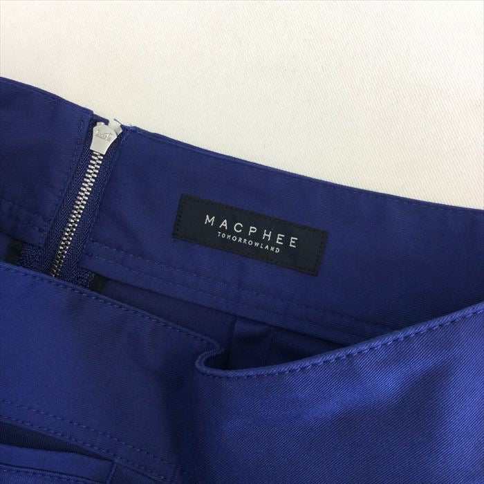 【中古】マカフィー MACPHEE スカート 青 ブルー 切り替え スカート E0930I004-E1014