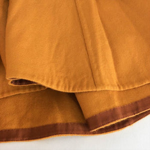 【中古】ドゥロワー  Drawer  スカート オレンジ  秋冬  ラップスカート  38  E0524M002-E0616