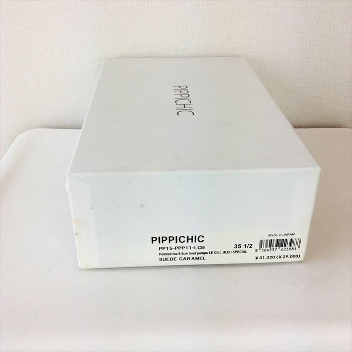 【中古】ピッピシック  PIPPICHIC  パンプス キャメル  35.5  22.5　23.0  LE CIEL BLEU  E0806A002-E0823