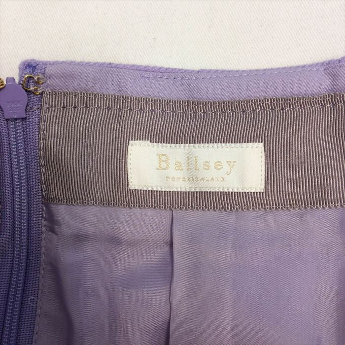 【中古】ボールジィ  Ballsey  スカート パープル  フレア  ロング  34　XSサイズ  E0630I007-E0702