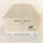 将图片加载到图库查看器，JIMMY CHOO  ジミーチュー  ミュール ラメ グリッター パンプス  サイズ35  E0105I005-E0218
