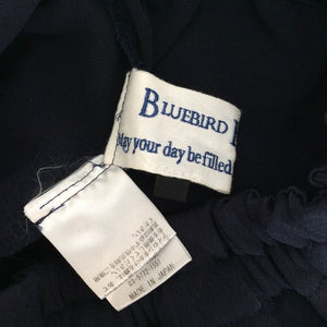 【中古】ブルーバードブルバード  BLUEBIRD BOULEVARD  パンツ  裾レース  ネイビー  サイズS  E0707K007-E0728