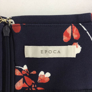 【中古】エポカ  EPOCA  スカート 花柄  未使用  フレア  サイズ40  E0215N020-E0402