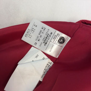 【中古】 アイシービー ICB スカート 赤 秋冬 タイト サイズ11 E1014N035-E1109