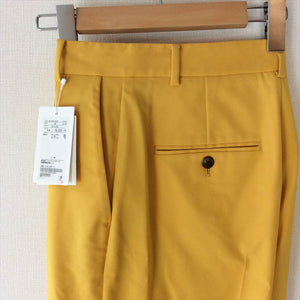 中古】ユナイテッドアローズ UNITED ARROWS パンツ 黄 新品 未使用 36