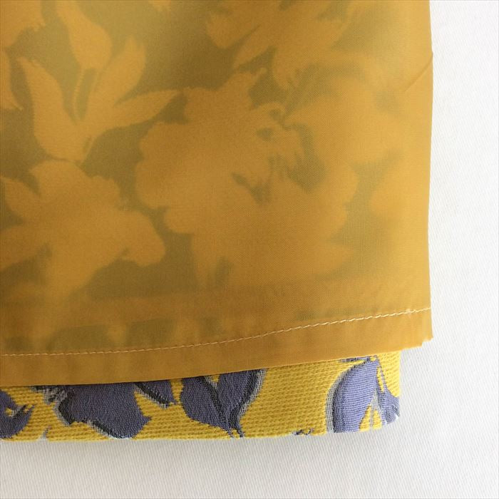 【中古】フリッカ  FLICKA  スカート 花柄 黄  フレア  新品  サイズ１  E0215N021-E0402