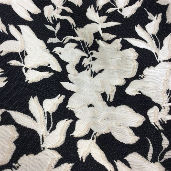 【中古】フリッカ  FLICKA  スカート 花柄 白黒  フレア  美品  サイズ１  E0215N022-E0402