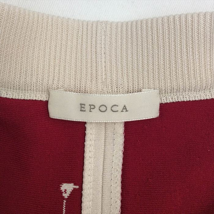 【中古】エポカ  EPOCA  スカート  ベージュ  花柄  サイズ40  E0215N023-E0407