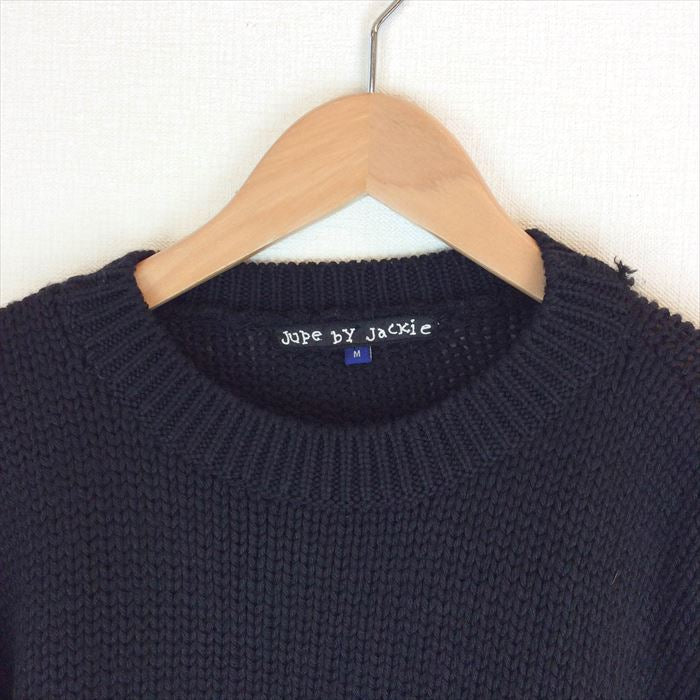 中古】ジュープ バイ ジャッキー JUPE BY JACKIE ニット ブラック 黒 刺繍 E0630F003-E0909 –  古着・中古通販サイト【DrawerBOX】