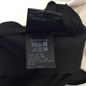 【中古】ドゥロワー  Drawer  ウールシルク裾切り替えクロップドパンツ 黒  ウール  パンツ  サイズ36  E0419I004-E00507