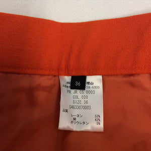 【中古】ジョセフ  JOSEPH  パンツ オレンジ  サイズ36  ストレッチ  カラーパンツ  E0524M007-E00608