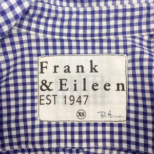 【中古】フランクアンドアイリーン Frank ＆ Eileen×Ronherman ギンガムチェックシャツ コットン ブルー 2019年 211070341-1110 2110703411110 F0302K022-F0311