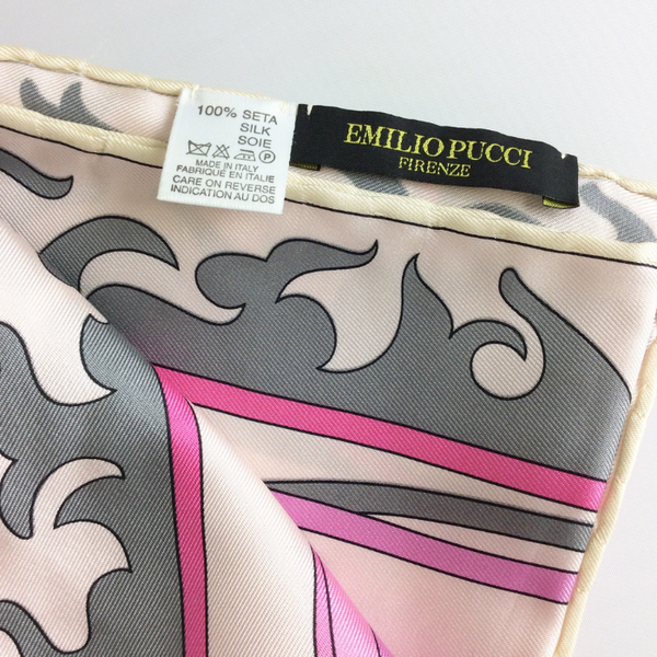 1329未使用 エミリオプッチ スカーフ シルク 花柄 - 通販