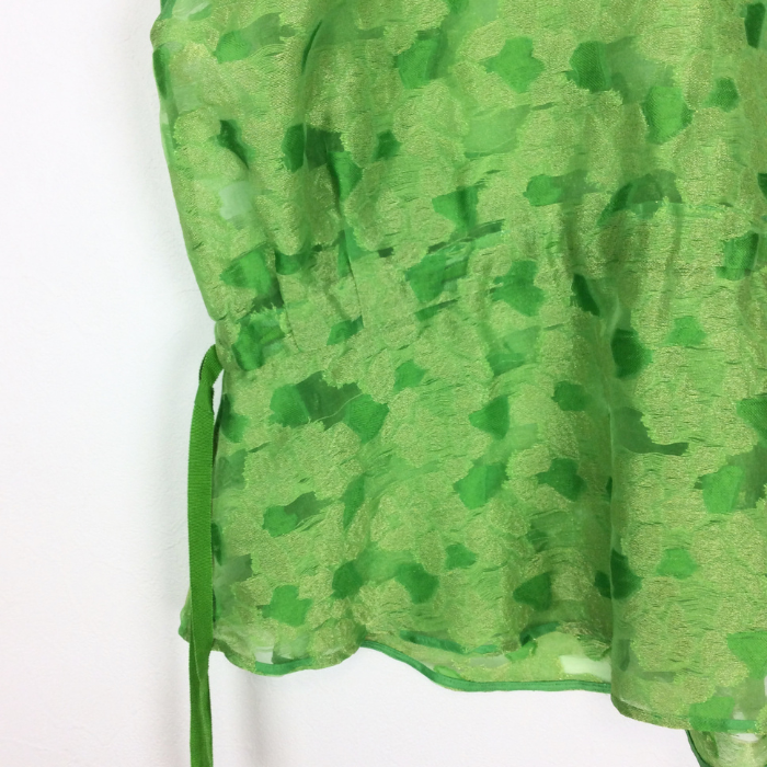 中古】イウエン マトフ AEWEN MATOPH フレンチスリーブブラウス シアー