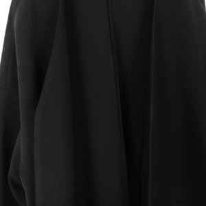 【中古】ソブ Sov. Vネックノーカラージャケットコート オーバーサイズ ゆったり 黒 3717253 F0921M023-G0221