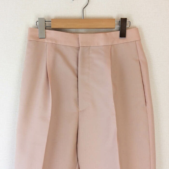 Drawer ドゥロワー ウールフレアスカート サイズ36 ピンクひざ丈 